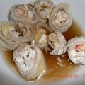 慎＆祐ママ's cooksnap of when they made 電子レンジで♪白菜の豆腐ロール.