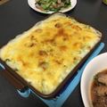 ふわふわもここ's cooksnap of when they made グリラーで　白菜のマカロニグラタン.