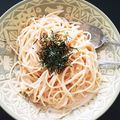 YUKAbuudaZ's cooksnap of when they made 濃厚たらこクリームパスタ！.