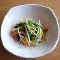 fuwakoro's cooksnap of when they made 人参と水菜の味噌ゴマ和え.