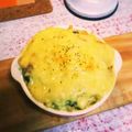 りえぴ's cooksnap of when they made ほうれん草と鶏肉のマカロニグラタン.