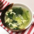ゆうかʕ•ᴥ•ʔ's cooksnap of when they made 【減量中】簡単チンゲン菜スープ.