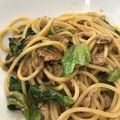 またら's cooksnap of when they made マヨポンめんつゆパスタ.