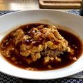 ろっくんろーるだぜ's cooksnap of when they made ⭐️手作り本格デミグラスソースのオムレツ.