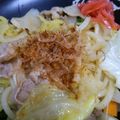 sachika☆k's cooksnap of when they made 3倍めんつゆで★焼きうどん.