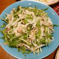 B子chan's cooksnap of when they made 簡単♪鯖缶＆水菜・新玉混ぜ混ぜサラダ.