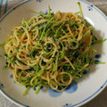 ゆーぽんず's cooksnap of when they made めちゃ簡単☆豆苗と明太マヨのパスタ☆.