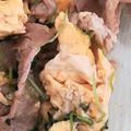 tontonmii's cooksnap of when they made 豆苗と豚ロースと卵の炒め★調味料マヨのみ.