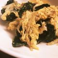 kamepanpan's cooksnap of when they made 節約♡めんつゆマヨ味のもやし卵炒め♡.