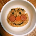 ユキaira's cooksnap of when they made アンパンマンのキャラおにぎり.