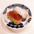 ❁Abake❁'s cooksnap of when they made 簡単ちんすこう☆紅白スペシャル！.