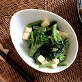麦ママ♡'s cooksnap of when they made 小松菜とﾌﾞﾛｯｺﾘｰのﾊﾁﾐﾂ胡麻和え.