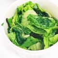 鈴宮蒼's cooksnap of when they made ほうれん草とレタスの和風サラダ☆.