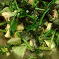 kumicyoo's cooksnap of when they made 菜の花とアボカド☆ちょっと韓国風.