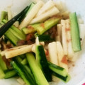 yukihos's cooksnap of when they made 長芋ときゅうりの梅干し和え✨.