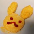 こてたす's cooksnap of when they made レンジで！糀甘酒のふわふわうさぎオムレツ.