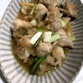 ＊４まま＊'s cooksnap of when they made 鶏ムネ肉と焼き長ネギのみぞれ煮.