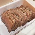 ♡ゆんも♡'s cooksnap of when they made ずぼら技4連発！ジューシー豚ハム.