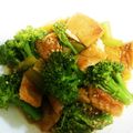 ☆マカロンmama☆'s cooksnap of when they made 油揚げとブロッコリーの煮物.