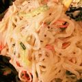 奈々1258's cooksnap of when they made カニカマと白滝コンニャクの春雨サラダ風.