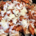 ラテ柴's cooksnap of when they made 我が家の定番♡肉巻き豆腐キムチーズ焼き♡.