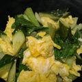 せつせつせつ's cooksnap of when they made きゅうりとチンゲン菜の卵炒め.