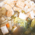 クックH7TMNJ☆'s cooksnap of when they made 厚揚げと大根と白菜のお出汁たっぷり煮.