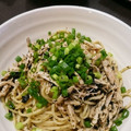 tetsucoro's cooksnap of when they made 鶏ささみとのりの和風パスタ.