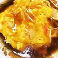 sakikira's cooksnap of when they made 簡単！お手軽天津飯！.