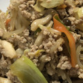 ♡Ｒｉｎ♡'s cooksnap of when they made ひき肉と野菜きのこ炒め.