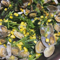 chiーandy's cooksnap of when they made あさりとほうれん草のバターワイン蒸し.