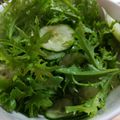 クックY04EMJ☆'s cooksnap of when they made わさび菜酢醤油サラダ.