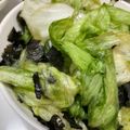 キュキュットさん's cooksnap of when they made レタス大量消費！お手軽醤油漬け.