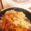 クックMGE8A1☆'s cooksnap of when they made ジャーで簡単★美味【栗の炊き込みご飯】.
