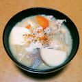 max4995's cooksnap of when they made ハンバーグステーキ職人の違いがわかる豚汁.