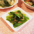Richland☆Y's cooksnap of when they made 小松菜と桜えびの煮浸し.