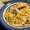 Kachy☆'s cooksnap of when they made きのこの和風スパゲティ.
