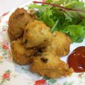 なつきばぁば's cooksnap of when they made はんぺんとれんこん豆腐のふわ②揚げ.