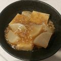yukiman☆★'s cooksnap of when they made 絶品！ 大根 高野豆腐の 挽き肉あんかけ.