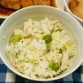 まーくんのおくさん's cooksnap of when they made ①塩えんどう豆ご飯♪♪.