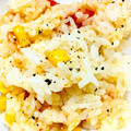る〜さん's cooksnap of when they made ミニトマトとコーンの炊き込みご飯.