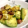 facai's cooksnap of when they made アボカド卵炒め.