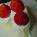 生誕１９７３年独身男's cooksnap of when they made ロールちゃんｄｅローソクちゃん♬.