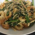 れんまままい's cooksnap of when they made ニラで元気に！ニラと竹輪のマヨキムチ和え.