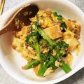 希優ママ☆'s cooksnap of when they made ブロッコリーと厚揚げと卵の塩麻婆.