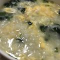 Eire's cooksnap of when they made 超簡単！お吸い物の素で〜卵雑炊.