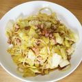 あだつ's cooksnap of when they made キャベツのアンチョビパスタ.