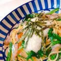 利き酒師めぐちゃん's cooksnap of when they made ねば～る山芋ペペロンチーノ.
