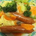 RUKA37's cooksnap of when they made 牛乳でできる＊クリームパスタ・スパゲティ.