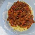 まりさん10's cooksnap of when they made 簡単おいしい☆ミートソースパスタ.